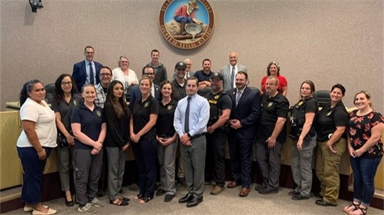 Nevada County Probation Staff and Board of Supervisors