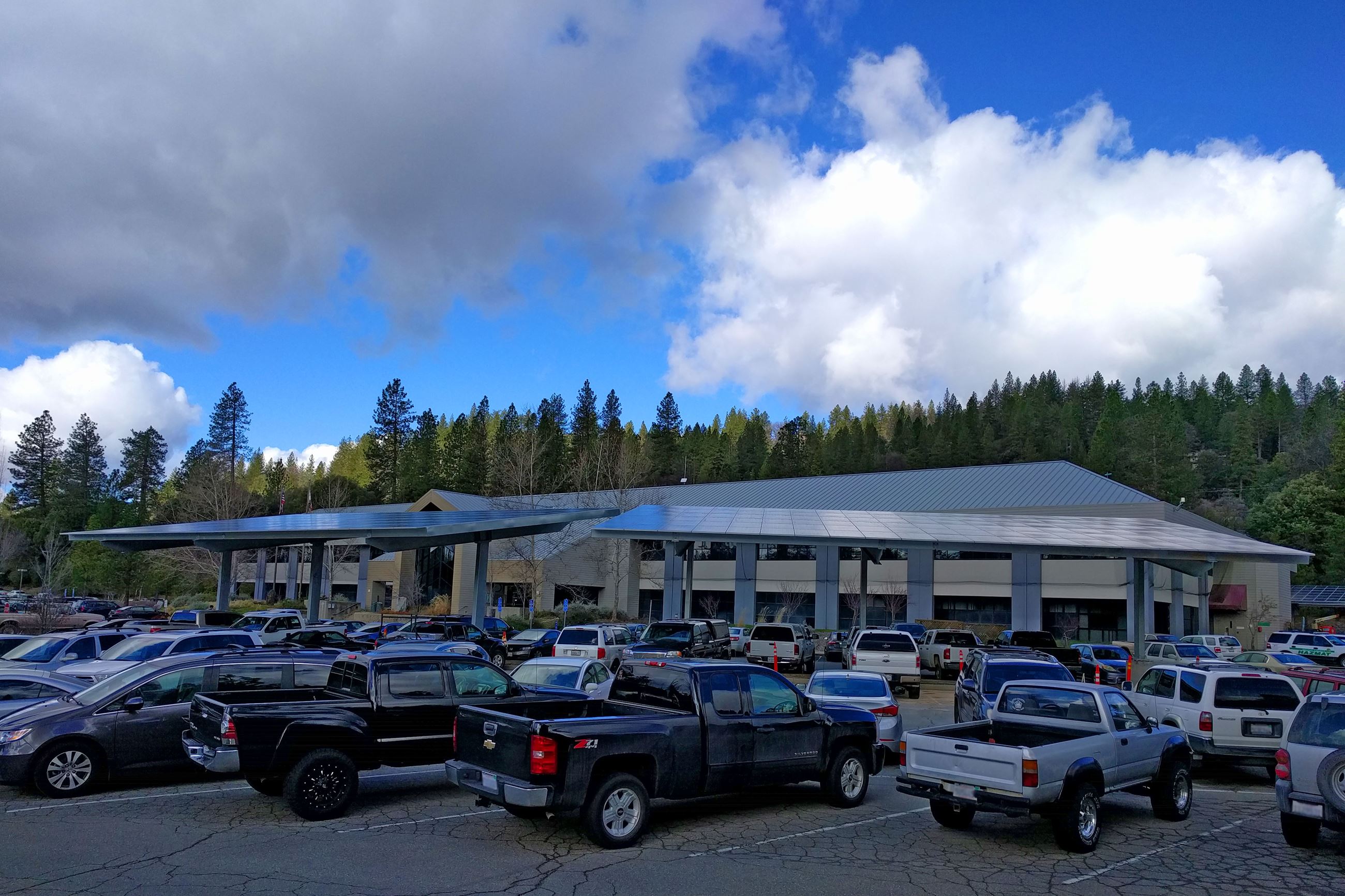 Solar Power Building