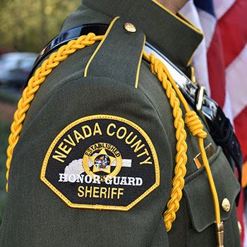 Sheriff - Badge and Flag