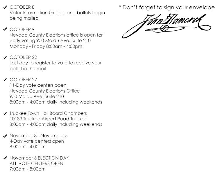 website important dates