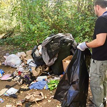 Hospitality House Camp Cleanup