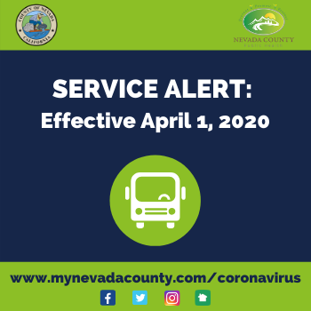 Gold Country Service Alert