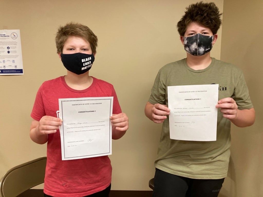 Nevada County Kids Getting Vaccinated