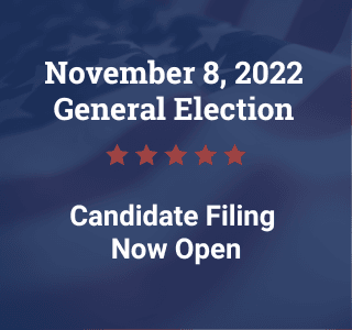 Candidate Filing for November General Election Now Open