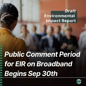 Public Comment for EIR on Broadband