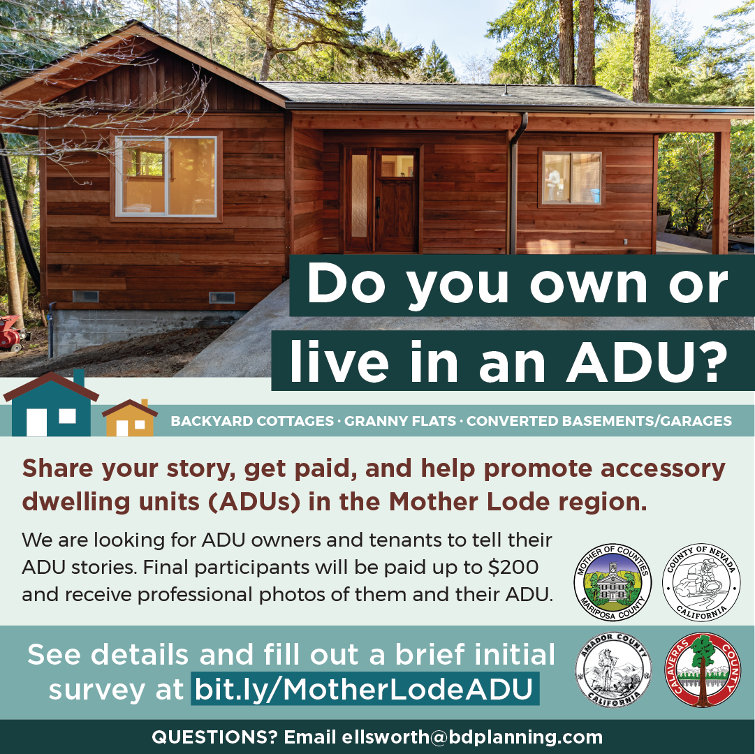 Live or Own an ADU? Do our survey link in bio or post