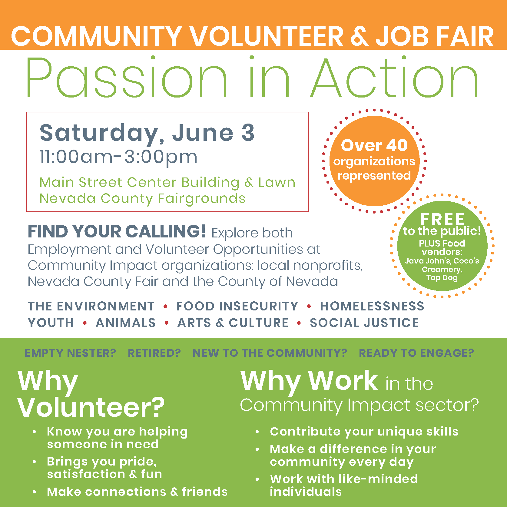 Flyer for 2023 CNL Job Fair