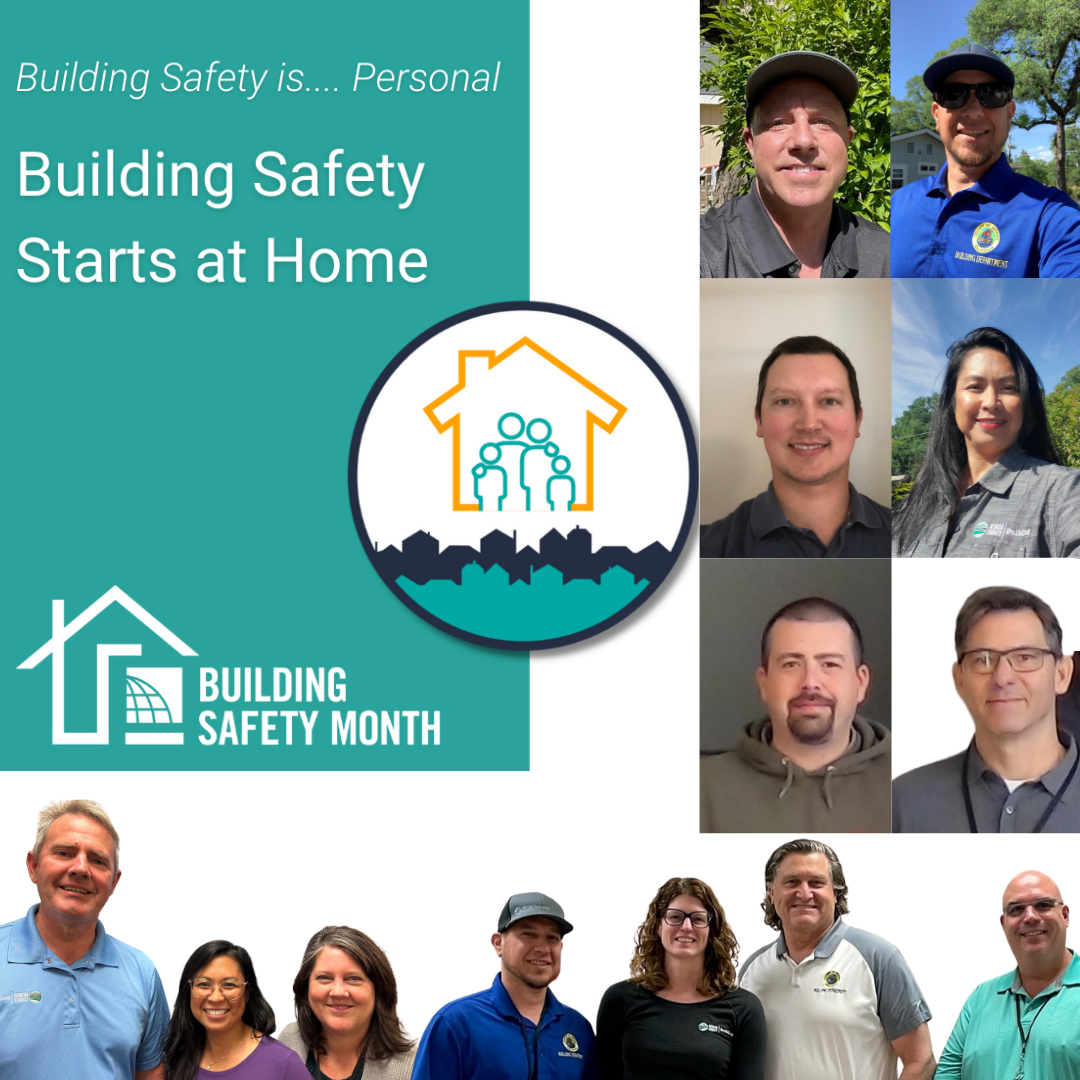 2023 National Building Safety Month - Building Safety Starts at Home - Building Safety is Personal