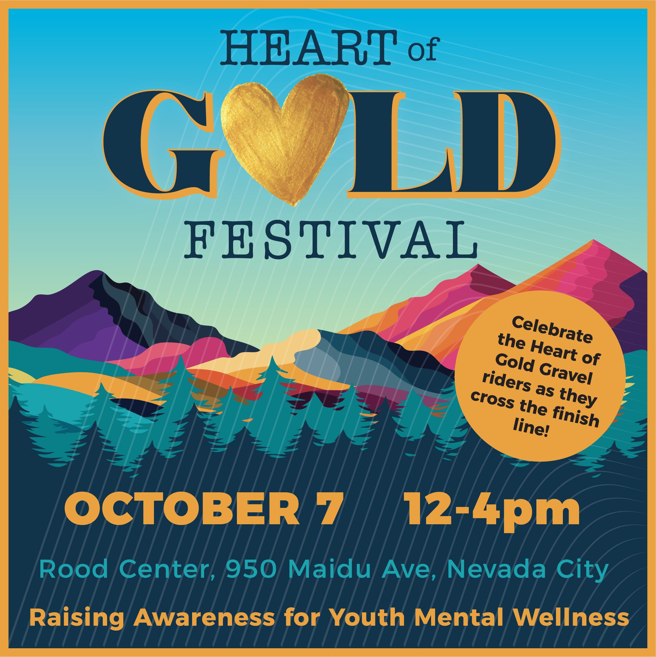 Heart of Gold Festival, Oct 7, 12-4 pm, Rood Center
