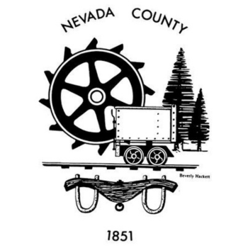 black and white graphic logo with relics from the past