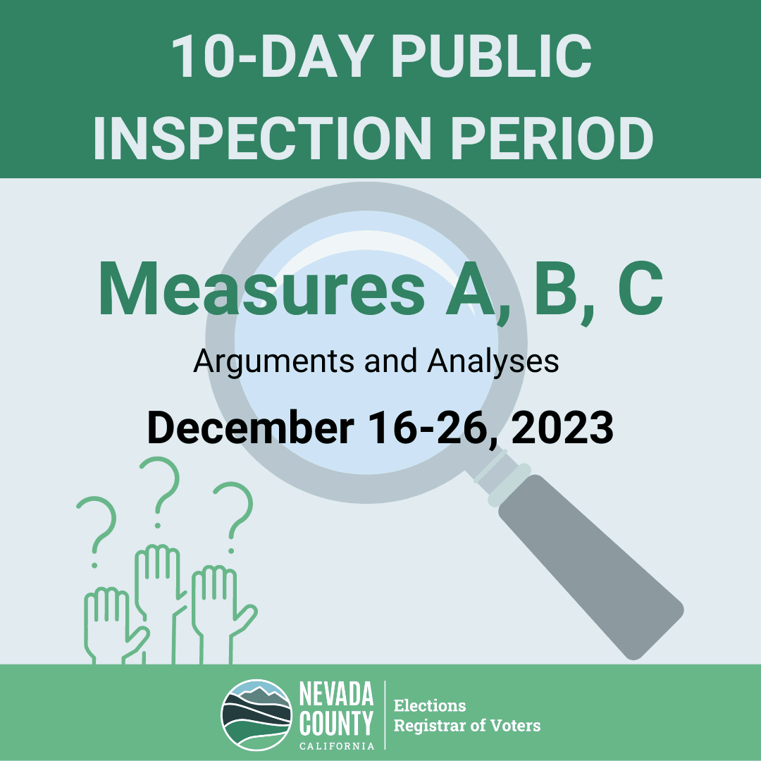 10-Day Public Inspection