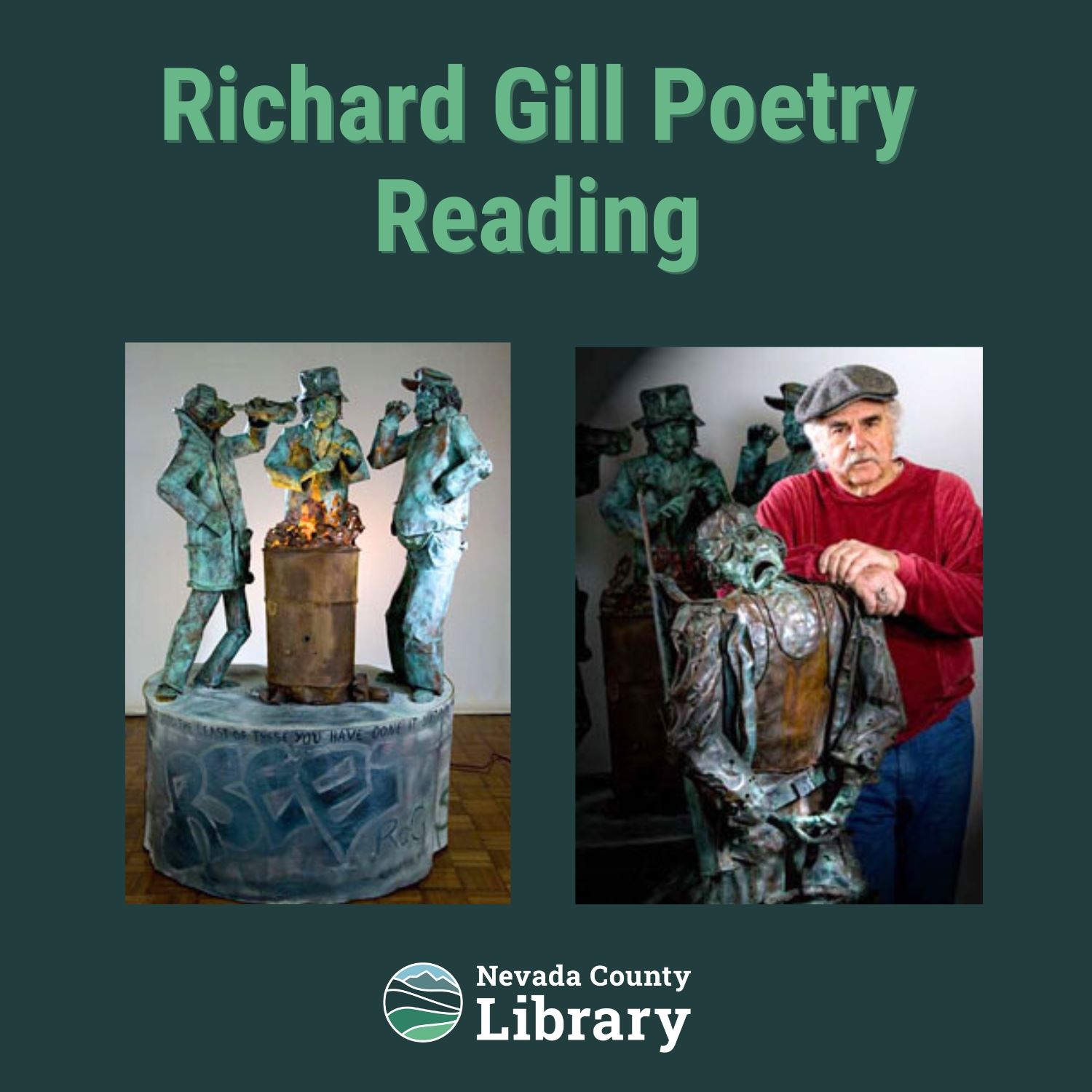 Richard Gill Poetry Reading Newsflash