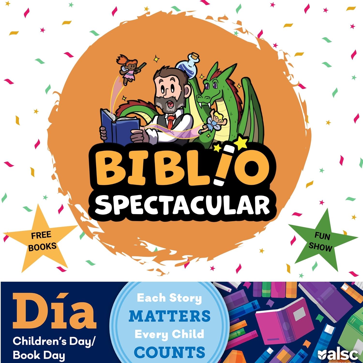 Dia Biblio Spectacular Brian Scott at GV Newsflash 