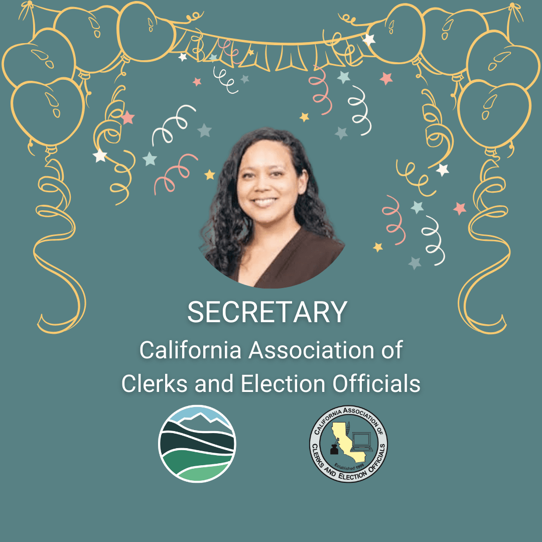 Secretary, California Association of Clerks and Election Officials