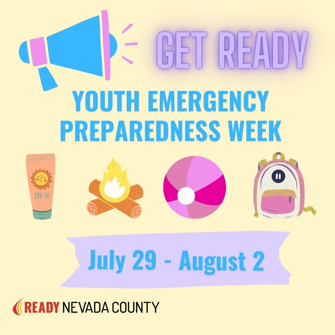 youth emergency preparedness week graphic