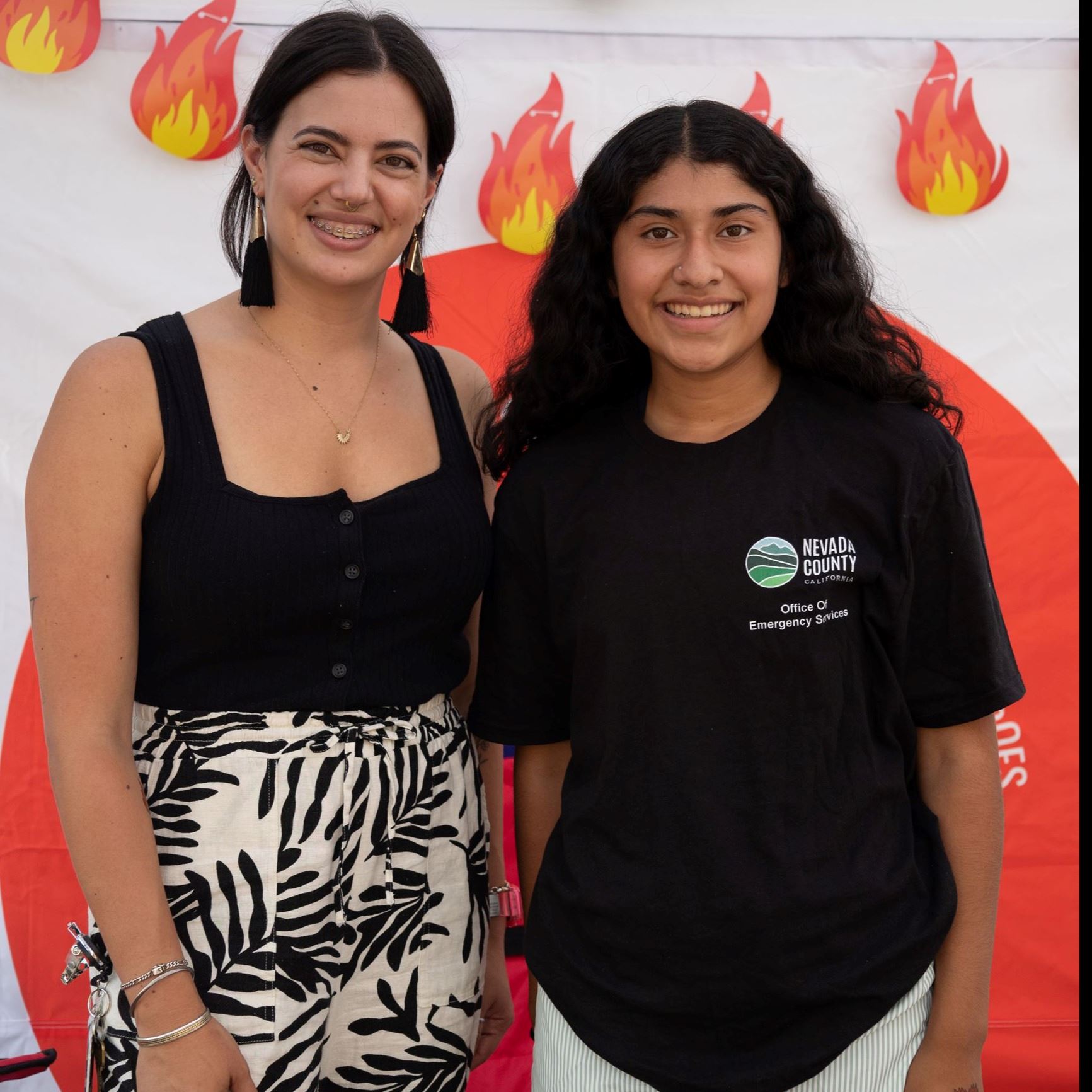 Ready Nevada County Booth at Hot Summer Nights in 2024