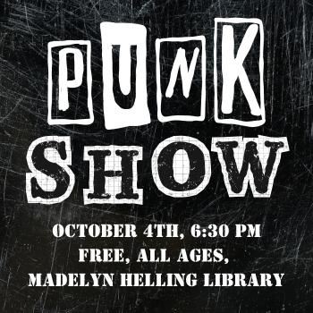 Punk Show Oct 4 newsflash