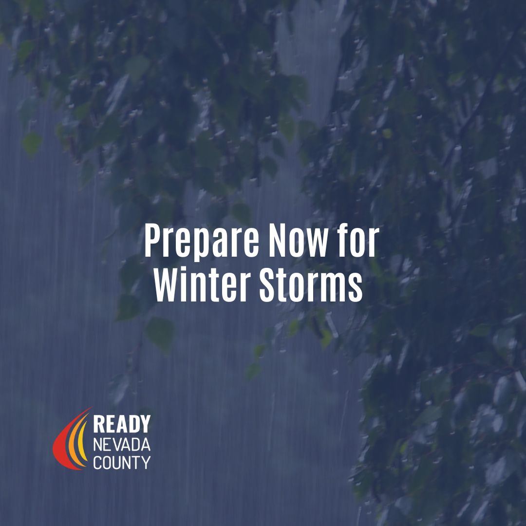NewsFlash that reads Prepare Now For Winter Storms 