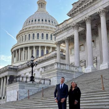 Chair Hall and Supervisor Bullock had an action-packed seven-day trip in Washington D.C. advocating 