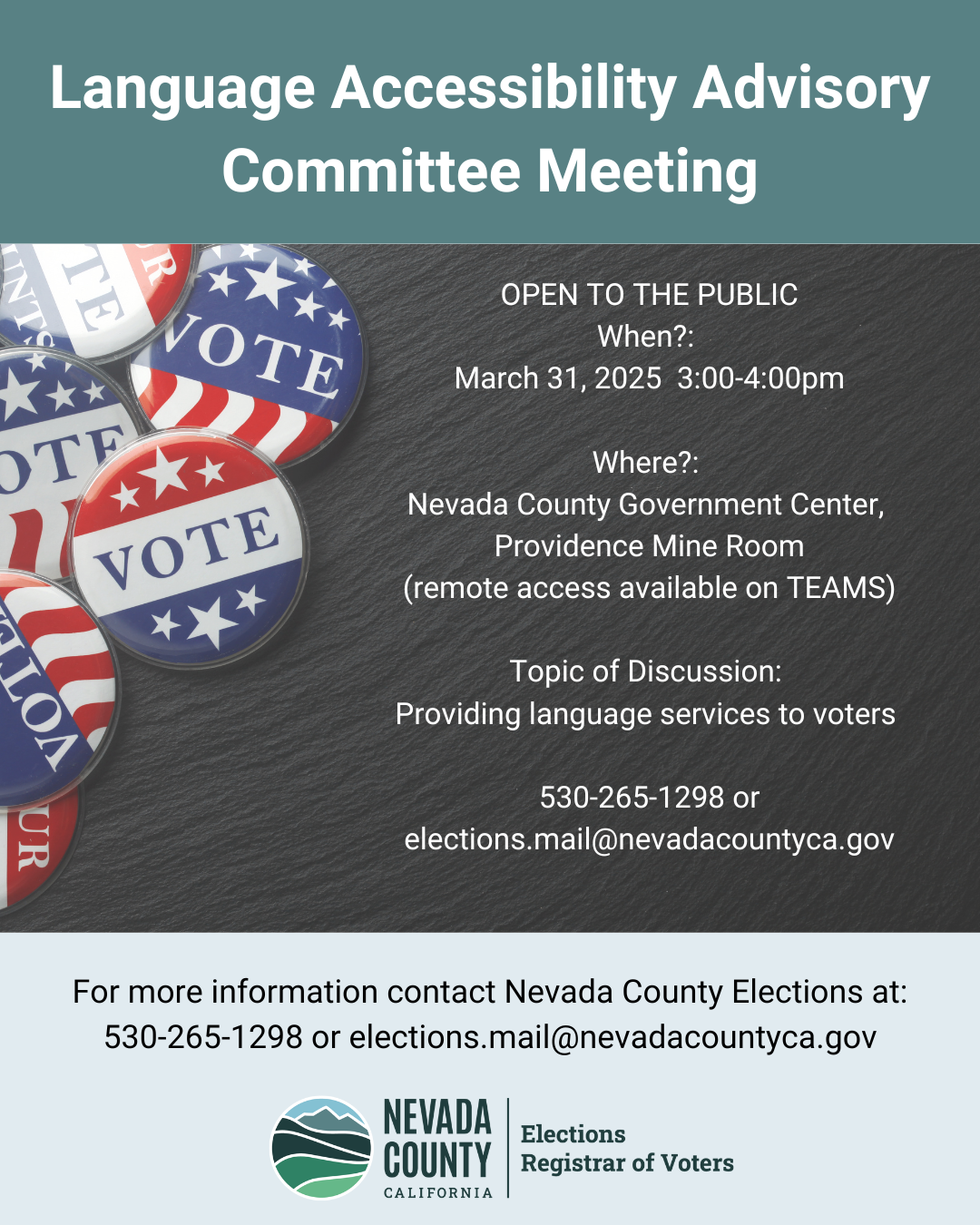 Language Accessibility Advisory Committee Meeting (1080 x 1350 px) (1)