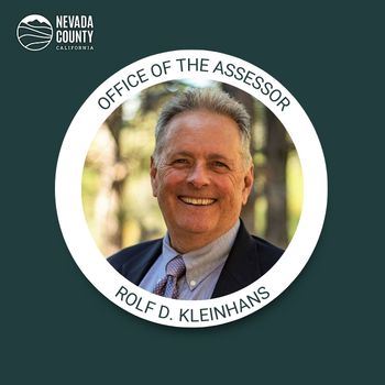 Picture of Rolf D. Kleinhans, the Nevada County Assessor