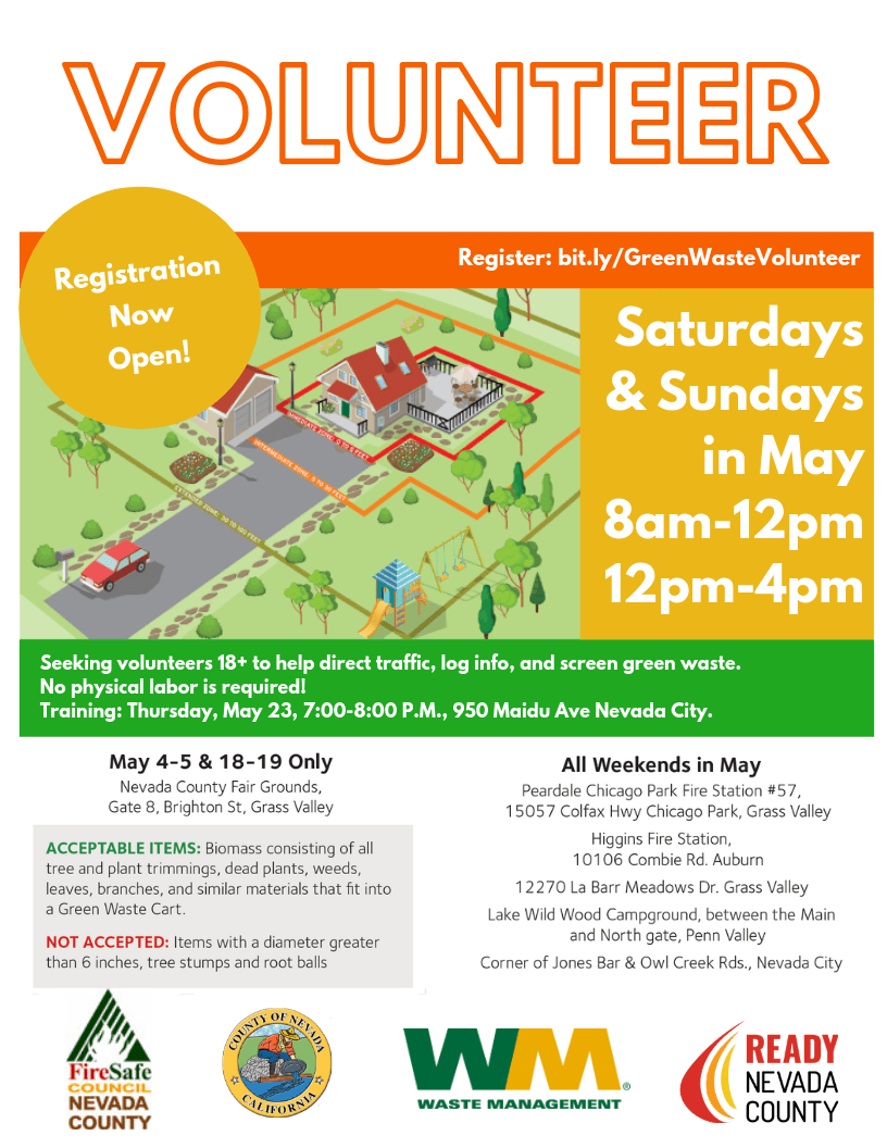 Flyer for Volunteer Training May 23 