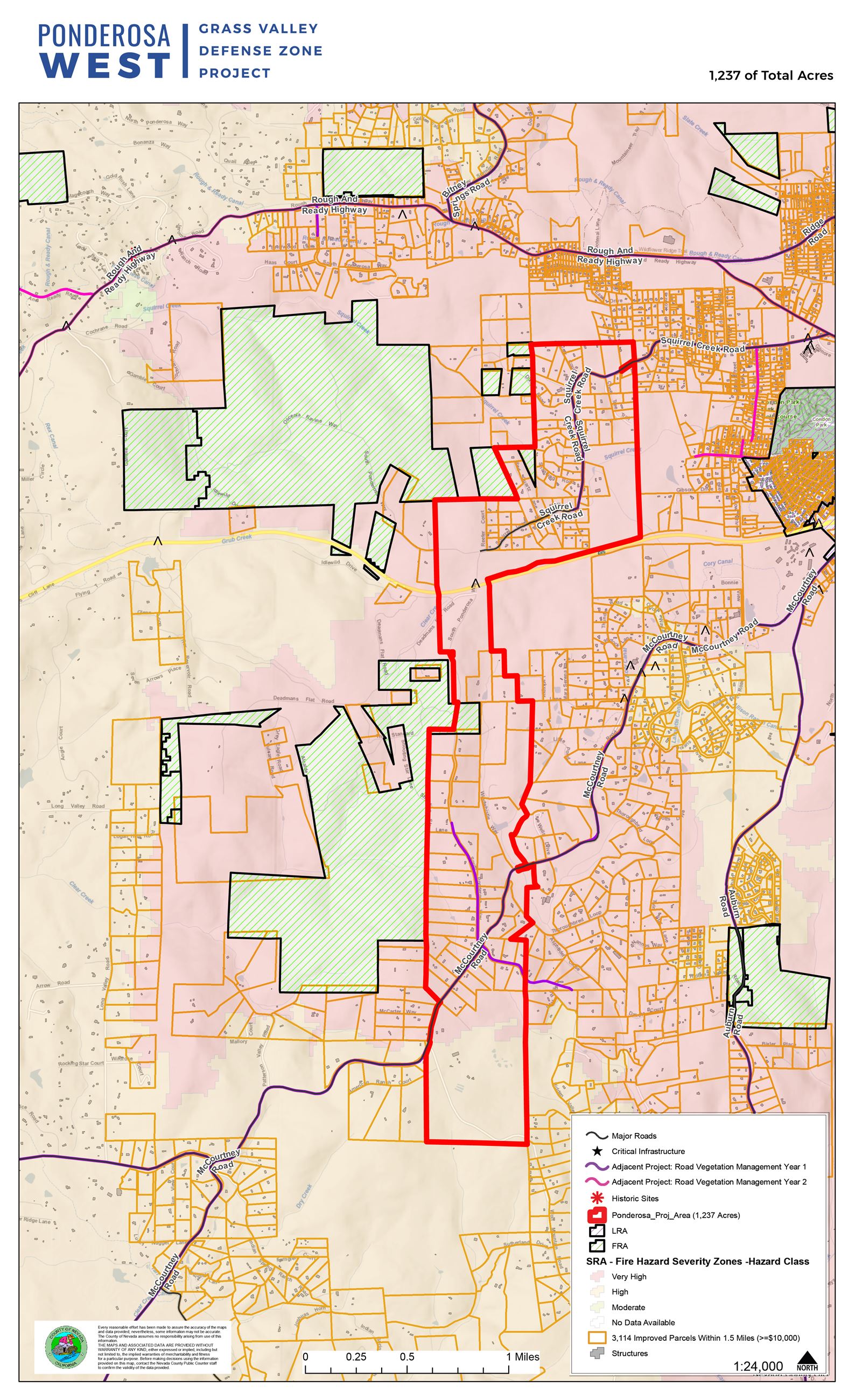 OES - Supervisors Approve 3 Resolutions Moving Ponderosa West Grass Valley Defense Zone Project Forw