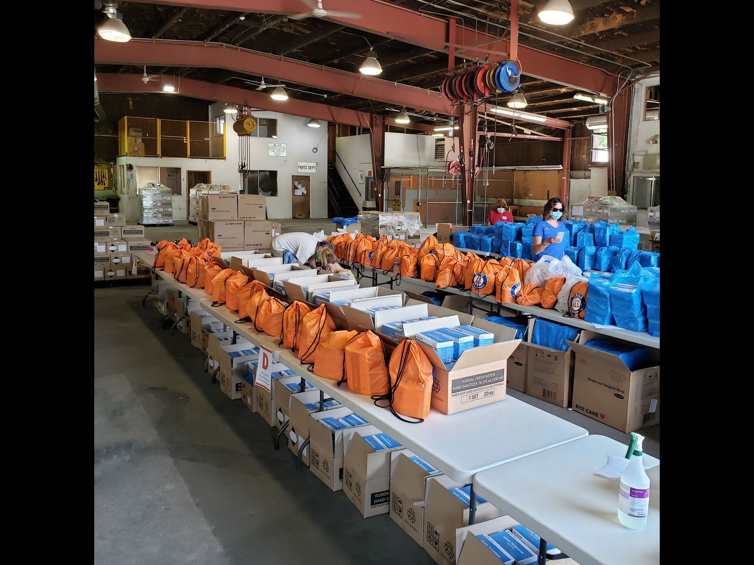 Grass Valley PPE Distribution 1