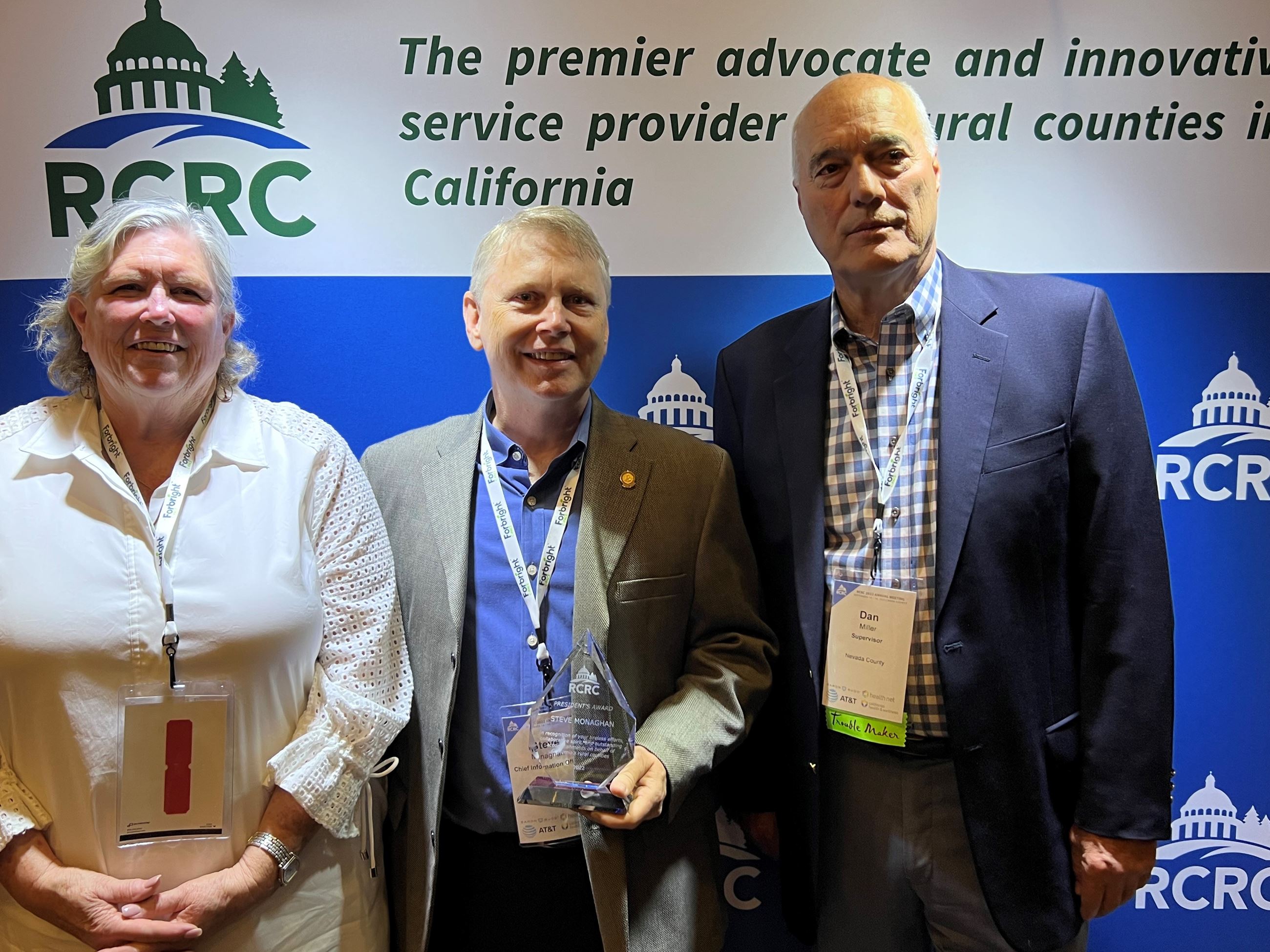 Steve Monaghan and Supervisors