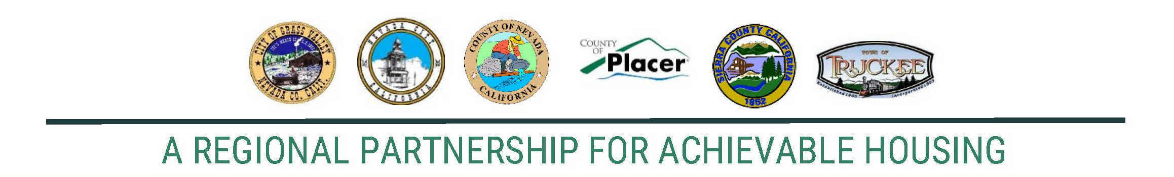 A regional partnership for achievable housing banner