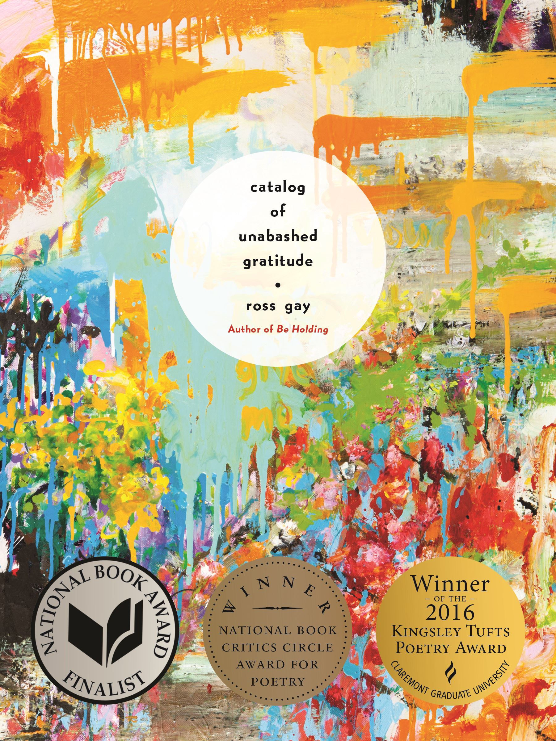 book jacket in bright colors in style of abstract painting 